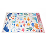^Sticker Transparan Motif Campur Uk.50x70 Ktg @300
