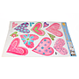 ^Sticker Transparan Motif Campur Uk.50x70 Ktg @300
