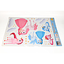^Sticker Transparan Motif Campur Uk.50x70 Ktg @300
