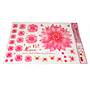 ^Sticker Transparan Motif Campur Uk.50x70 Ktg @300
