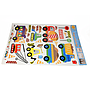 ^Sticker Transparan Motif Campur Uk.50x70 Ktg @300
