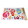 ^Sticker Transparan Motif Campur Uk.50x70 Ktg @300
