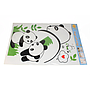 ^Sticker Transparan Motif Campur Uk.50x70 Ktg @300
