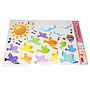 ^Sticker Transparan Motif Campur Uk.50x70 Ktg @300
