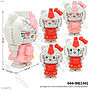 Gantungan Kunci Hello Kitty Ganti Muka 1 Pack 12 Pcs Ktg Opp @300 