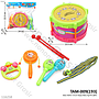 Drum Set + Baby Rattle Happy Baby Ktg PVC @96