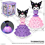 Robot Dance Kuromi B/O Musik Suara Lampu Kuromi Princess XD-6C 1 Inner 48 Pcs Box @96 