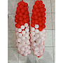 Mandi Bola Merah Putih 100 Pcs Jala @27