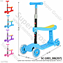 Scooter Roda 3 Roda Nyala + Tempat Duduk Scooter Speed Kiddigo Ktg Opp @10