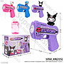 Bubble Gun Karakter 6 Lubang B/O Lampu + Refill Bubble Box @120