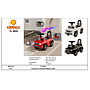 Tunggangan Mobil B/O Musik Lampu Kiddigo Ride On Car 1 Inner 1 Pcs Box @6