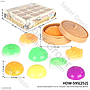 Squishy Dumpling Mini 3,5 cm + Kukusan 1 Box 24 Pcs Loose Pack @1440