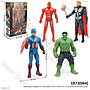 Action Figure Avengers 20 cm B/O Age Of Ultron 1 Ikat 4 Pcs 1 Inner 96 Pcs Box Window @192