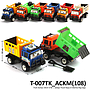 Truk Dump F/W 19 cm dan Sekop Truck Kayu Ktg Opp @96