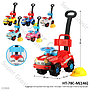 Tunggangan Mobil + Sandaran Dorongan dan Helm B/O Lagu Anak Racingln Ktg Opp @6