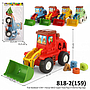 Truk Konstruksi Bulldozer F/W + Huruf ABCD Super Fast/Toys 4 Warna Ktg Opp @72