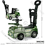 Tunggangan Dorong Mobil Tentara Roda Warna B/O Musik Marinir 2 Warna ST384 Ktg PVC @6