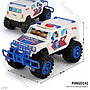 Mobil Jeep Polisi Hummer Big Foot F/W 2M Ktg PVC @16