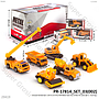 Diecast Kendaraan 1:64 9 cm P/B Metal Auto World 1 Set 6 Pcs Box Window @432