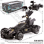 R/C Mobil Batmobile 1:20 Charge + Kabel Charge Asap Lampu + Figure Batman Spray Car UJ99-2815B 27 MHz 5 Channel Box Window @60