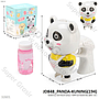 Bubble Gun Karakter B/O Musik Lampu + Refill Gun Bubble Box @60