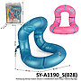 Pelampung Rompi Duduk Ukuran S 33x30x33cm Swim Ring 2 Warna Ktg Opp @160