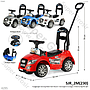 Tunggangan Mobil Dorong dan Sandaran B/O Musik Si Juragan 4 Warna Ktg PVC @4