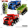 Truk Trailer Dump F/W Truck City Builders Ktg PVC @12