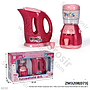 Perabot Set Dispenser Air dan Teko Listrik B/O Suara Lampu Household Set Box Window @72