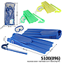Kacamata Selam + Snorkel + Kaki Katak 1137 3 Warna Ktg PVC @56