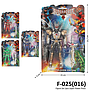 Robot Set Pedang B/O Lampu Super Power Press @288