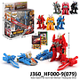 Robot Deform Monkart + Acc Storm Kart Metroid HF000-9 6 Model Box Window @120