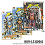 Robot Gundam Set Pedang Attack 3 Warna 1 Inner 33 Pcs Press @66