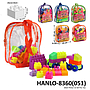 Block 30x30 mm 60 Pcs Block Pintar Block Tas Ransel @96
