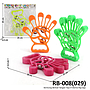 Kerincing Bentuk Tangan Toys 4 Warna Ktg Opp @300