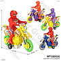 Sepeda Motor Trail F/C + Ridernya Ktg Opp @48