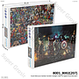 Puzzle Menyusun Gambar Karakter Avengers 1000 Pcs Jigsaw Puzzle Box @24