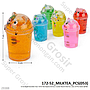 Slime Botol Karakter Kecil Crystal Mud 1 Box 24 Pcs Botol @480