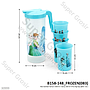 Teko Karakter 1400 ml Set Gelas 4 Pcs 300 ml Ktg Opp @60
