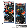 Pistol Kretek + Topeng + Acc 2 Pcs Police Baretta Papan @48