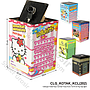 Celengan Kotak Kayu Gambar Tutup Kunci 10x10 cm Ktg Opp @20