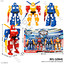 Robot 12 cm 4 Pcs Fighter Bots Press @108