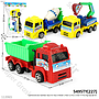 Truk Konstruksi Excavator / Dump / Molen Tayo F/C Toys 3 Model 1 Pack 12 Pcs 1 Inner 77 Pcs Ktg Opp @154