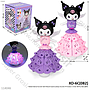 Robot Dance Kuromi B/O Musik Suara Lampu Kuromi Princess 1 Inner 48 Pcs Box @96