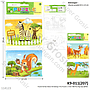 Puzzle Kertas Kebun Binatang 2 Pcs Puzzle 1 Inner 480 Pcs Ktg Opp @960