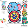 Target Tembak Bola Model Hewan Target Bola 1 Ikat 4 Pcs Ktg Opp @40