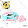 Setir Mobil 20 cm B/O Sirine Suara Steeing Wheel 1 Inner 64 Pcs Ktg Opp @128
