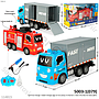 R/C Truk Karakter Charge + Kabel Charge Lagu Sirine Lampu 5 Channel 1 Ikat 2 Pcs Box Window @50