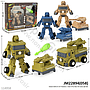 Robot Deform DIY Robots 1 Ikat 3 Pcs Box Window @108
