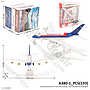 Diecast Pesawat P/B + B/O Suara Lampu 1 Set 4 Pcs Box Window @96